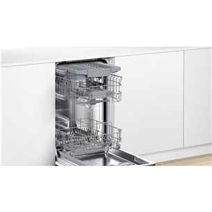Bosch, Series 4, 10 place settings - Built-in dishwasher
