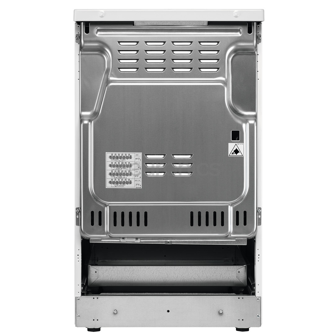 AEG SteamBake, 58 л, ширина 50 см, нерж. сталь - Керамическая плита