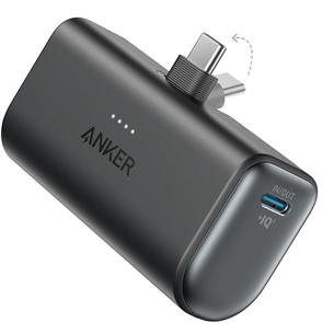 Anker Nano Power Bank, 22,5 W, 5000 mAh, black stone - Power bank A1653H11