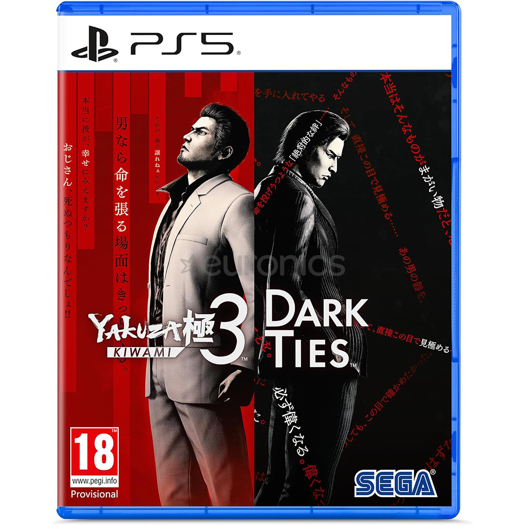 Yakuza Kiwami 3 and Dark Ties, PlayStation 5 - Spēle