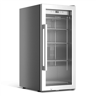 Caso DryAged Master 63, 63 L, height 88 cm, black/stainless steel - Maturing cabinet