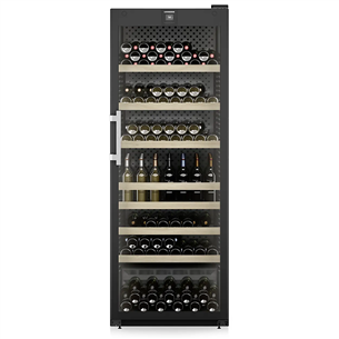 Liebherr Perfection, 284 pudeles, augstums 205 cm, melna - Vīna skapis