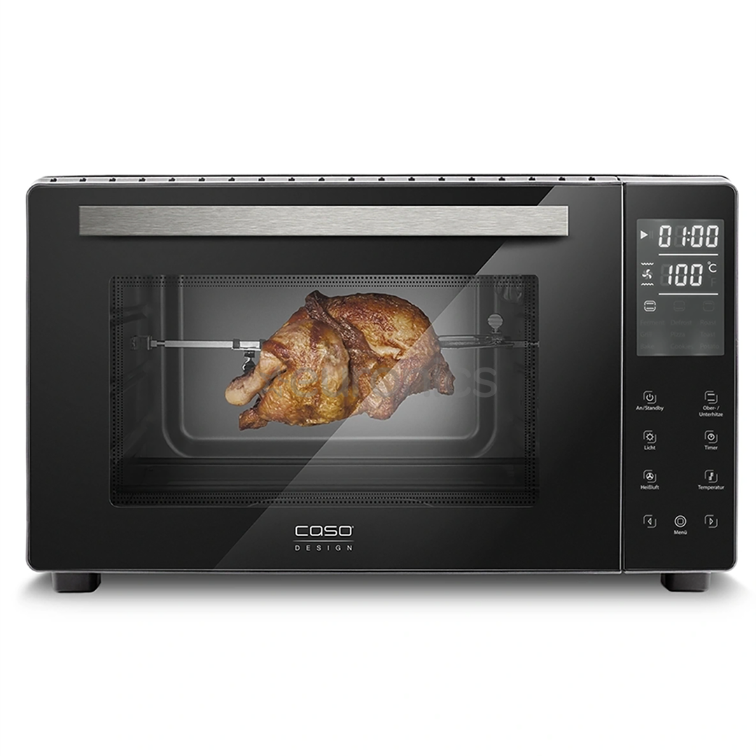 Caso TO 26, 26 L, 1650 W, black - Mini oven