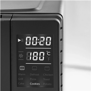 Caso TO 26, 26 л, 1650 Вт, черный - Мини-духовка