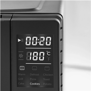 Caso TO 26, 26 L, 1650 W, black - Mini oven