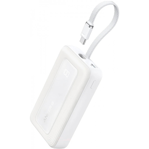 Anker Zolo Power Bank, 30 W, 10000 mAh, white - Power bank A1688H21
