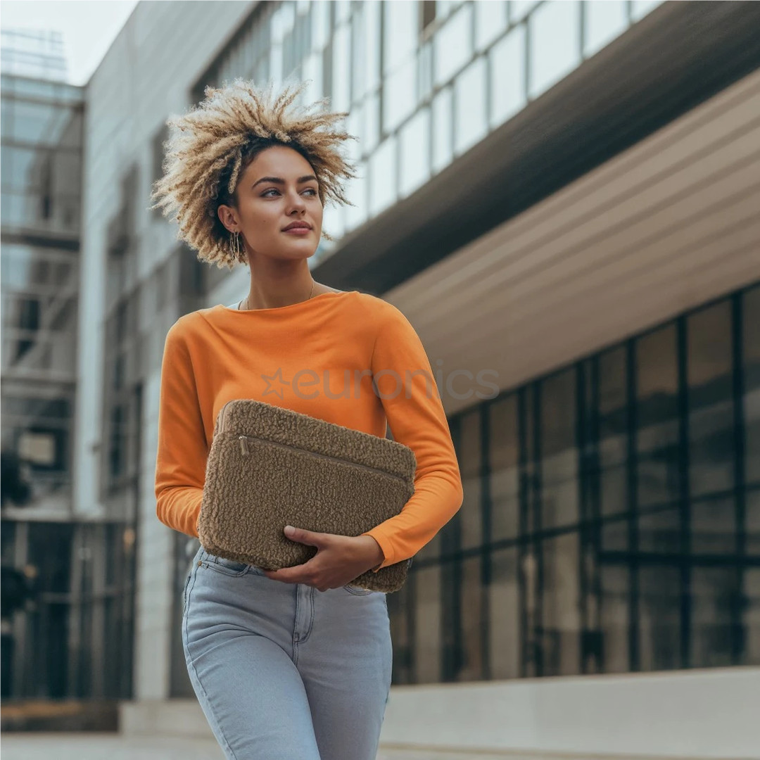 Hama Cozy, 15,6", brūna - Apvalks portatīvajam datoram