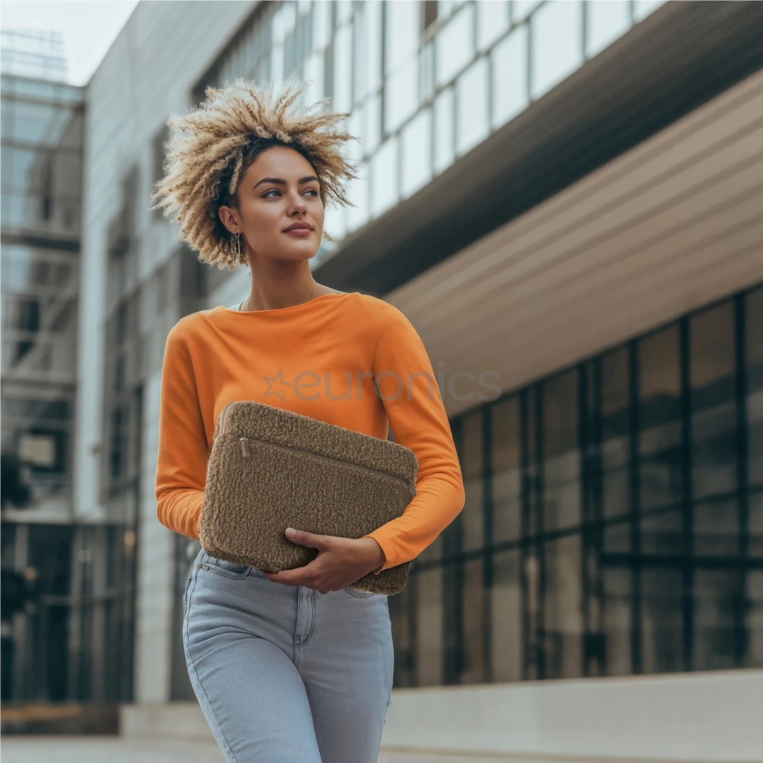 Hama Cozy, 15,6", brūna - Apvalks portatīvajam datoram