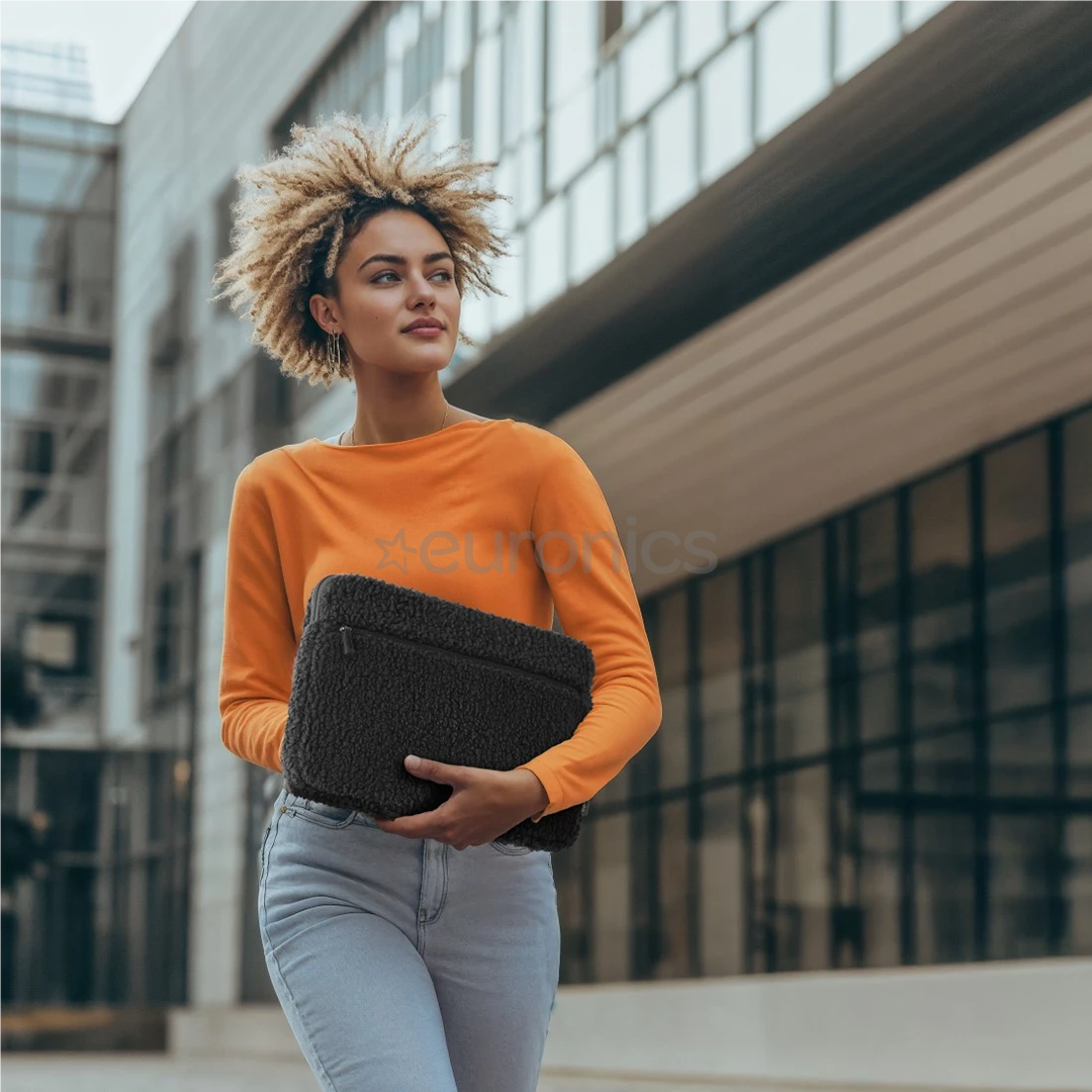 Hama Cozy, 15,6", melna - Apvalks portatīvajam datoram