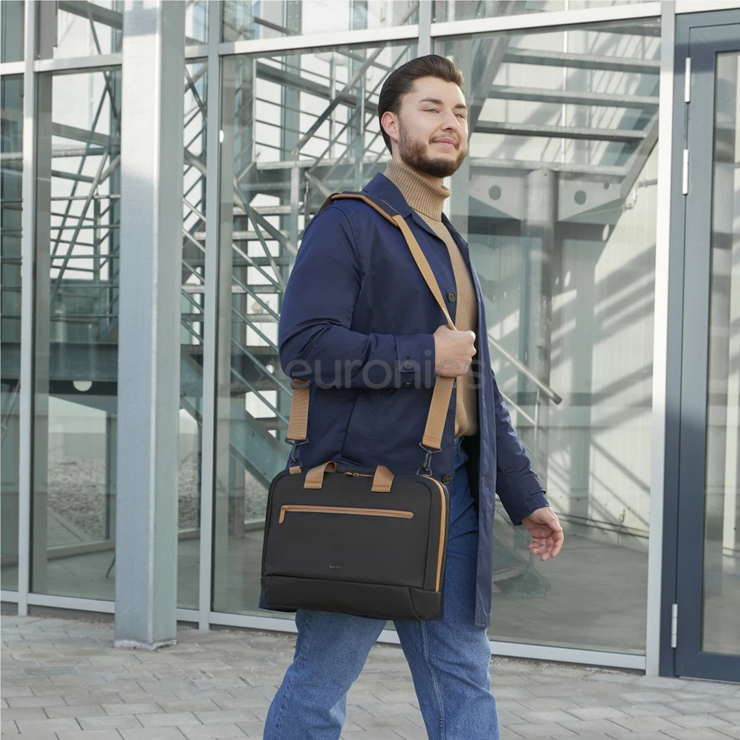 Hama Ultra Lightweight, 16,2'', caramel/black - Notebook bag