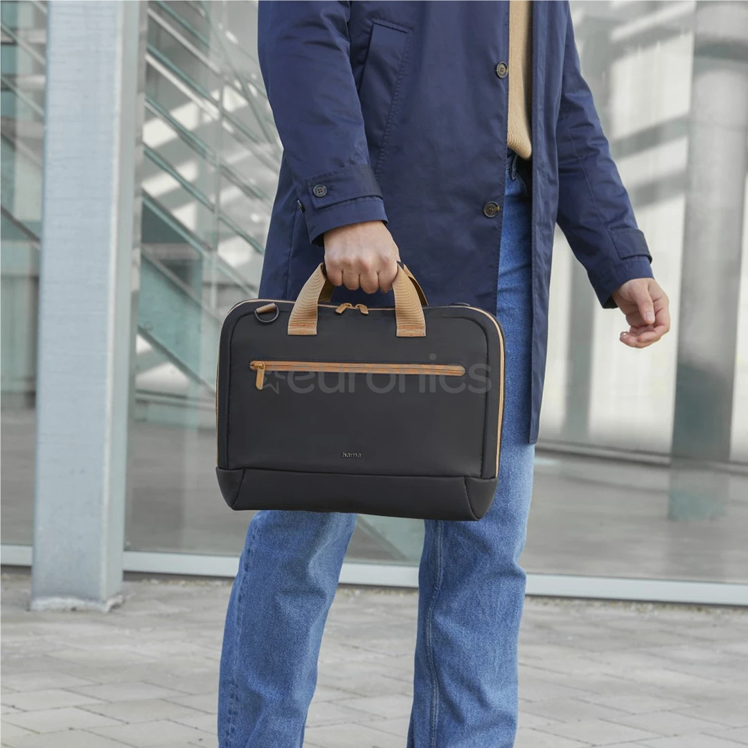 Hama Ultra Lightweight, 16,2'', caramel/black - Notebook bag