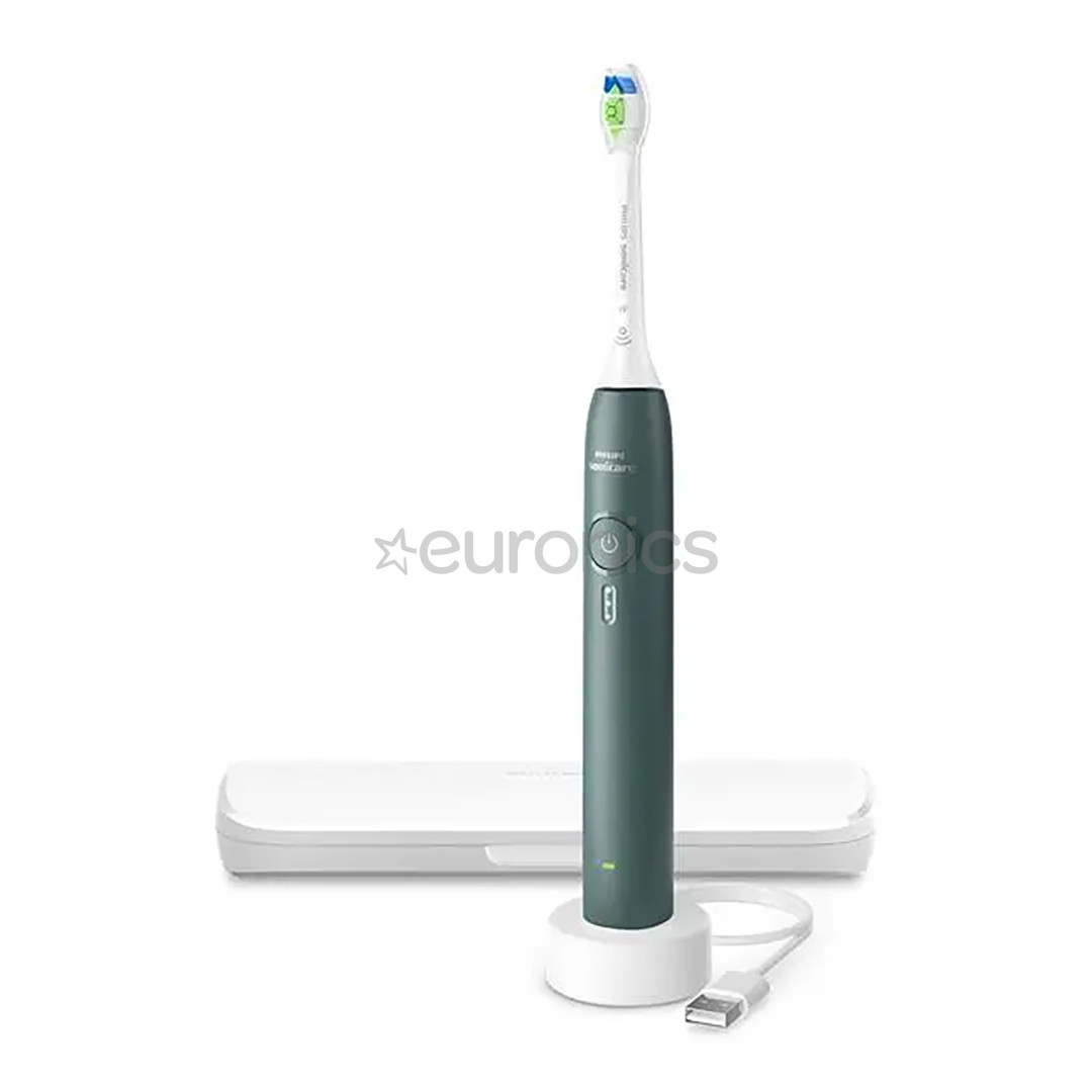 Philips Sonicare 3100 Series, зеленый - Электрическая зубная щетка