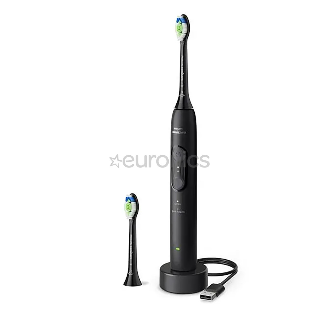 Philips Sonicare 4100 Series, melna - Elektriskā zobu birste