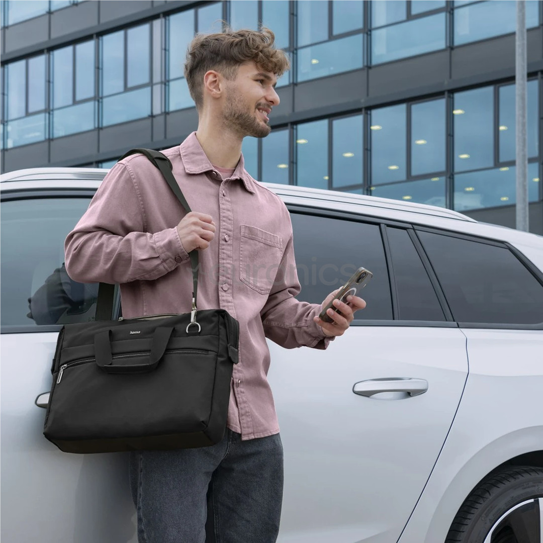 Hama Ultimate, 16,2'', melna - Soma portatīvajam datoram