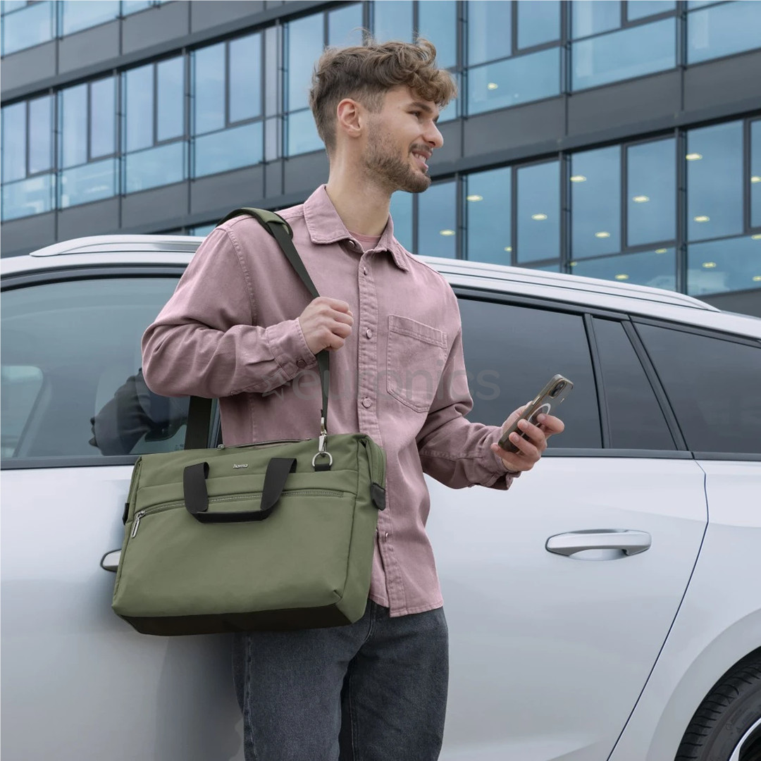 Hama Ultimate, 14,1'', zaļa - Soma portatīvajam datoram