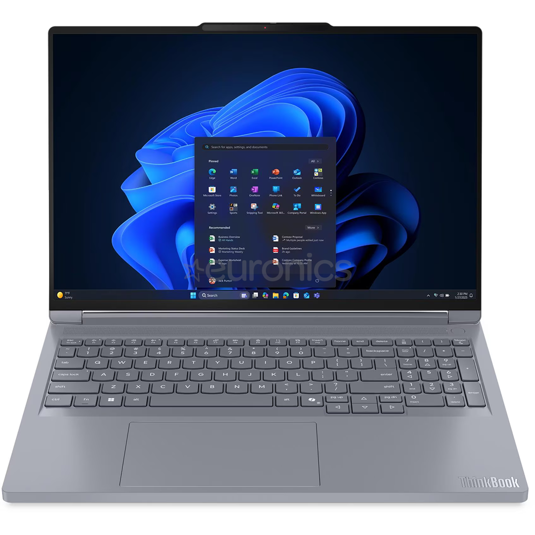 Lenovo ThinkBook 16p Gen 6, 16'', WQXGA, Ryzen 9, 32 GB, 1 TB, RTX 5060, W11P, ENG, luna grey - Notebook