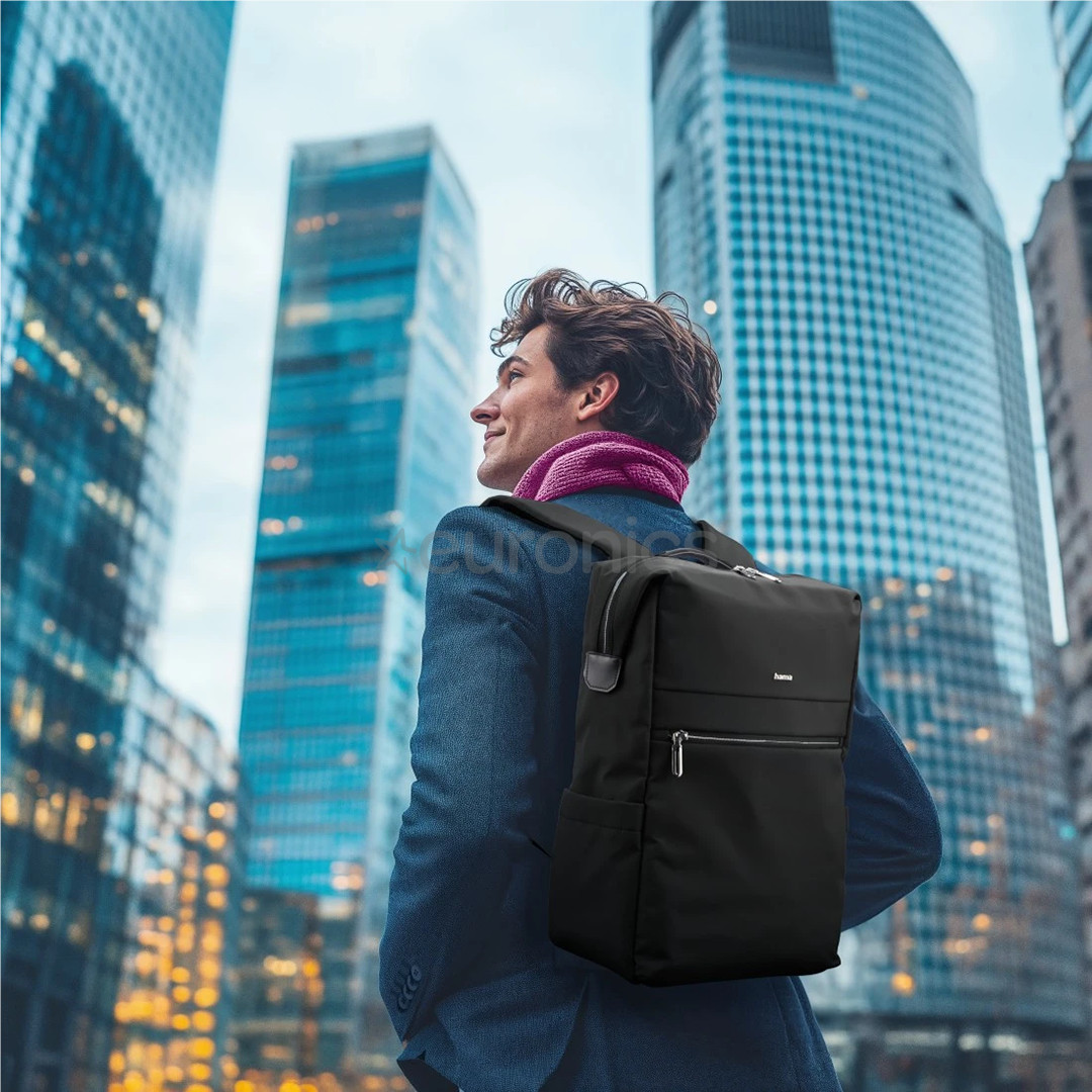 Hama Ultimate, 16,2'', melna - Mugursoma portatīvajam datoram