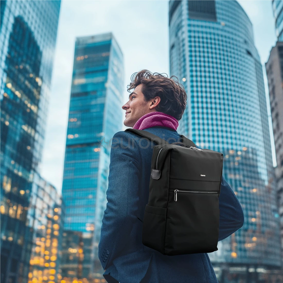 Hama Ultimate, 16,2'', melna - Mugursoma portatīvajam datoram