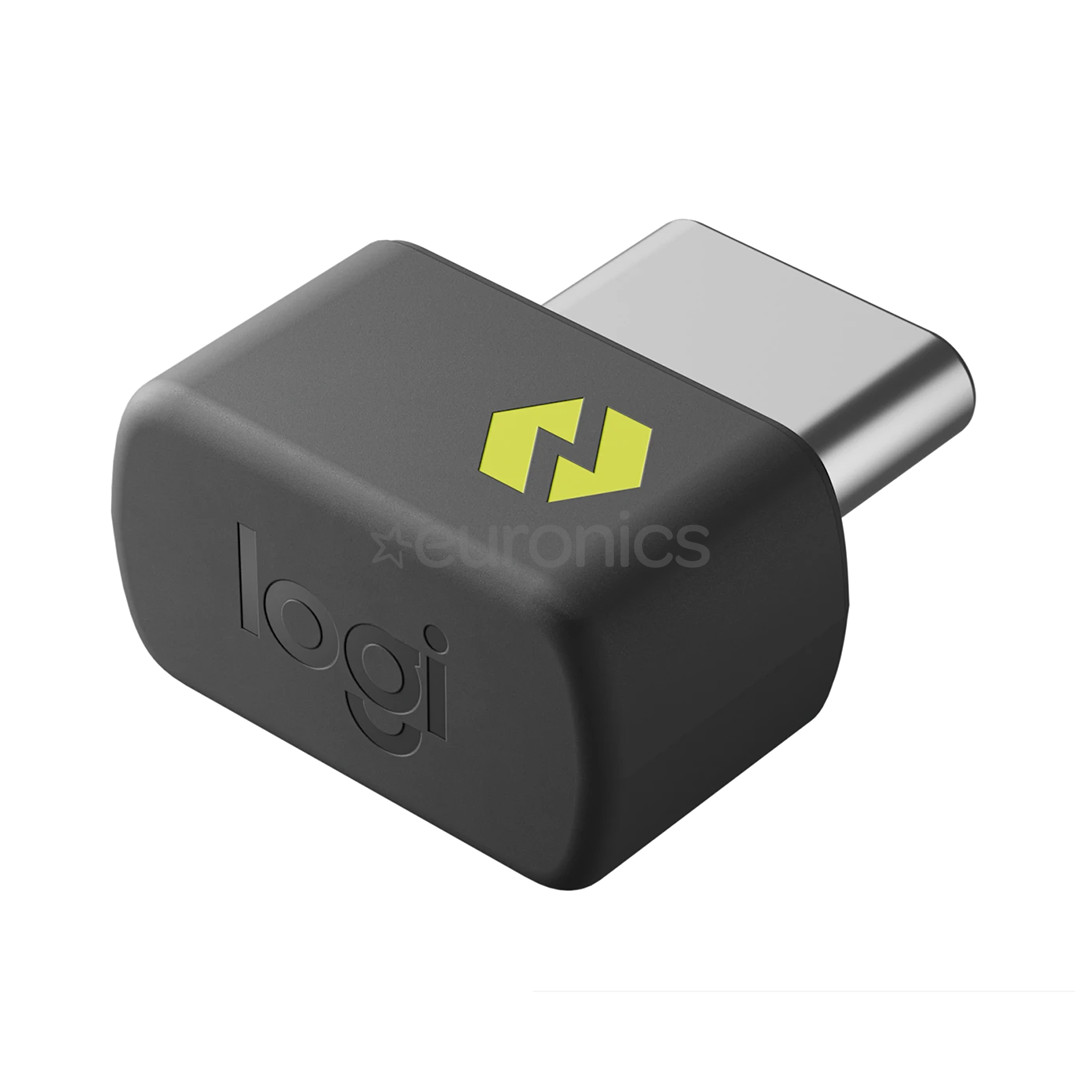 Logitech Logi Bolt USB-C receiver, melna - USB-C uztvērējs