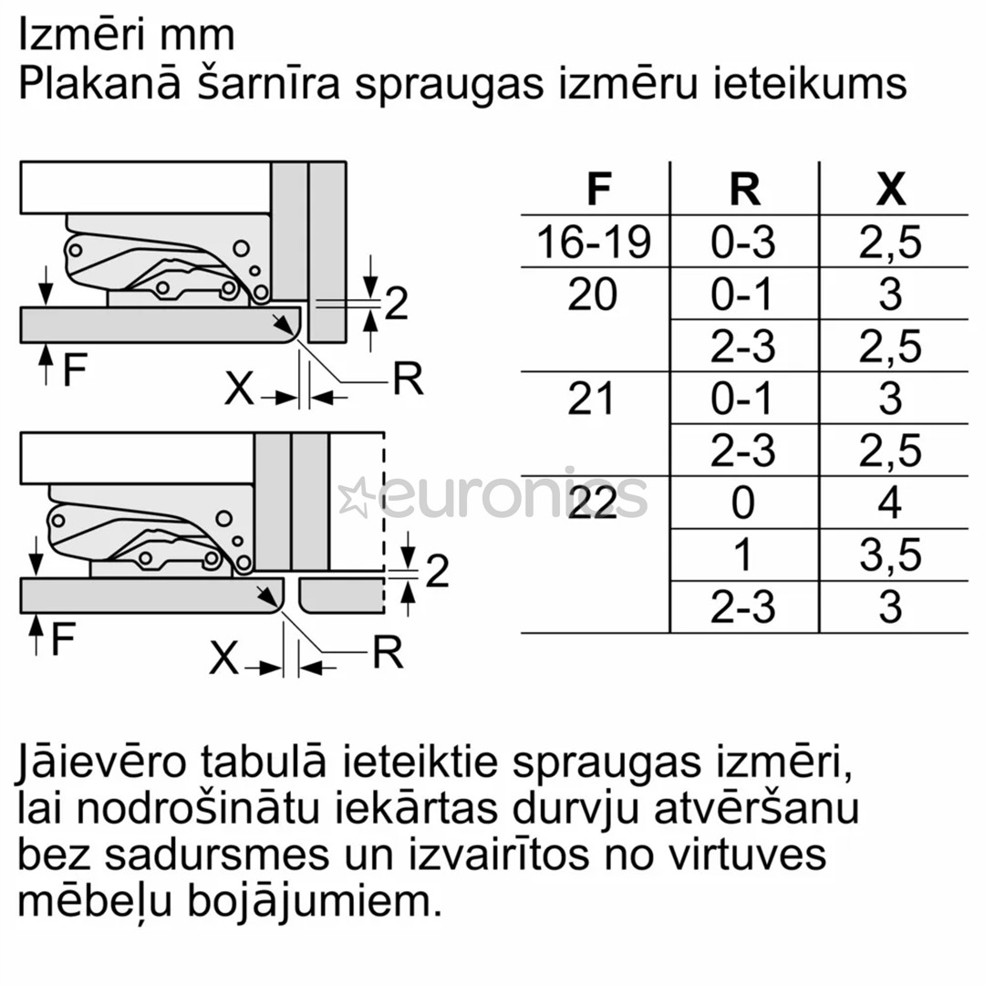 Bosch Serie 6, 319 L, height 178 cm - Built-in Cooler