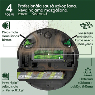 iRobot Roomba® Max 705 Combo, сухая и влажная уборка, черный - Робот-пылесос