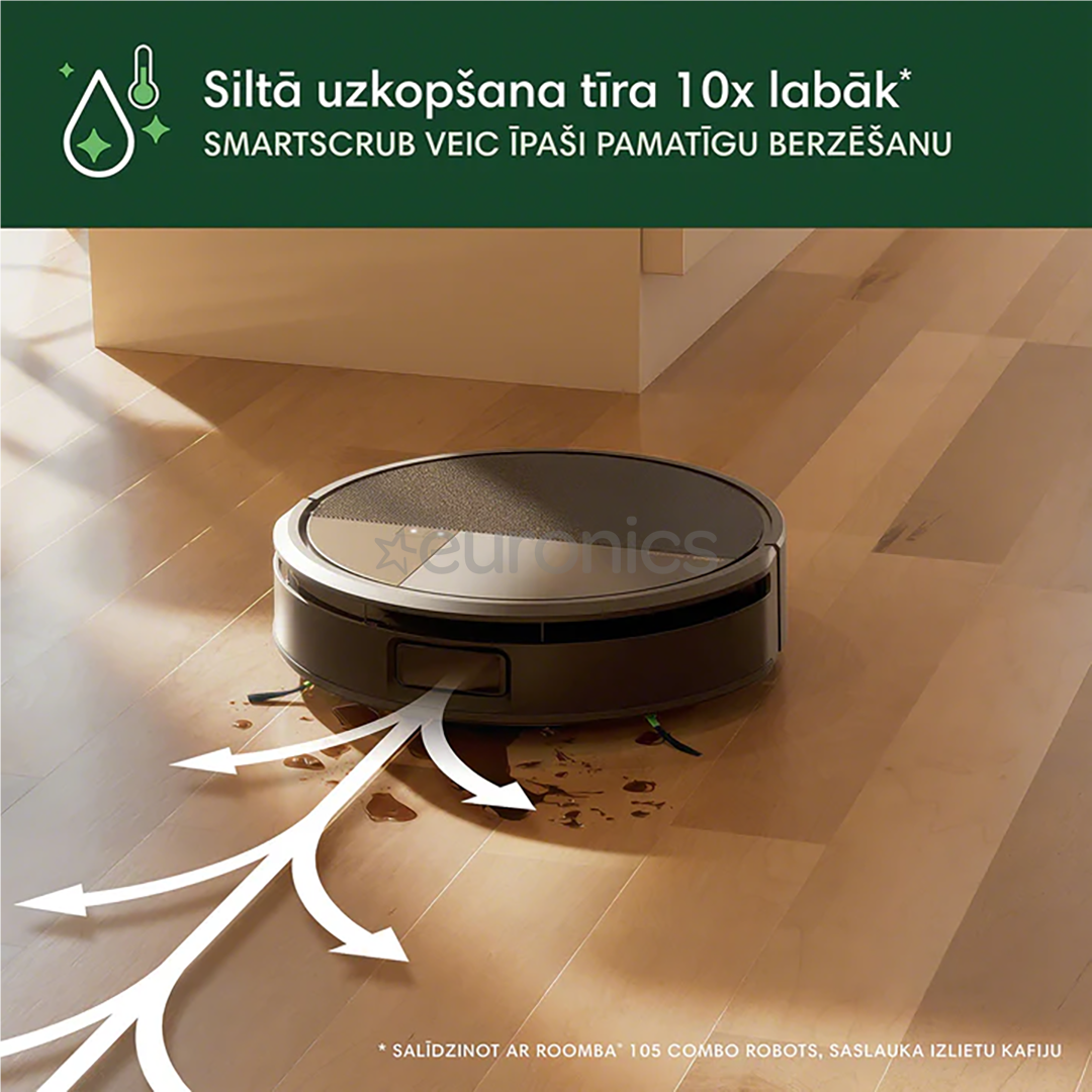 iRobot Roomba® Max 705 Combo, сухая и влажная уборка, черный - Робот-пылесос