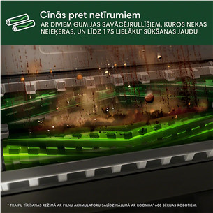 iRobot Roomba® Max 705 Combo, Wet & Dry, melna - Robots putekļu sūcējs
