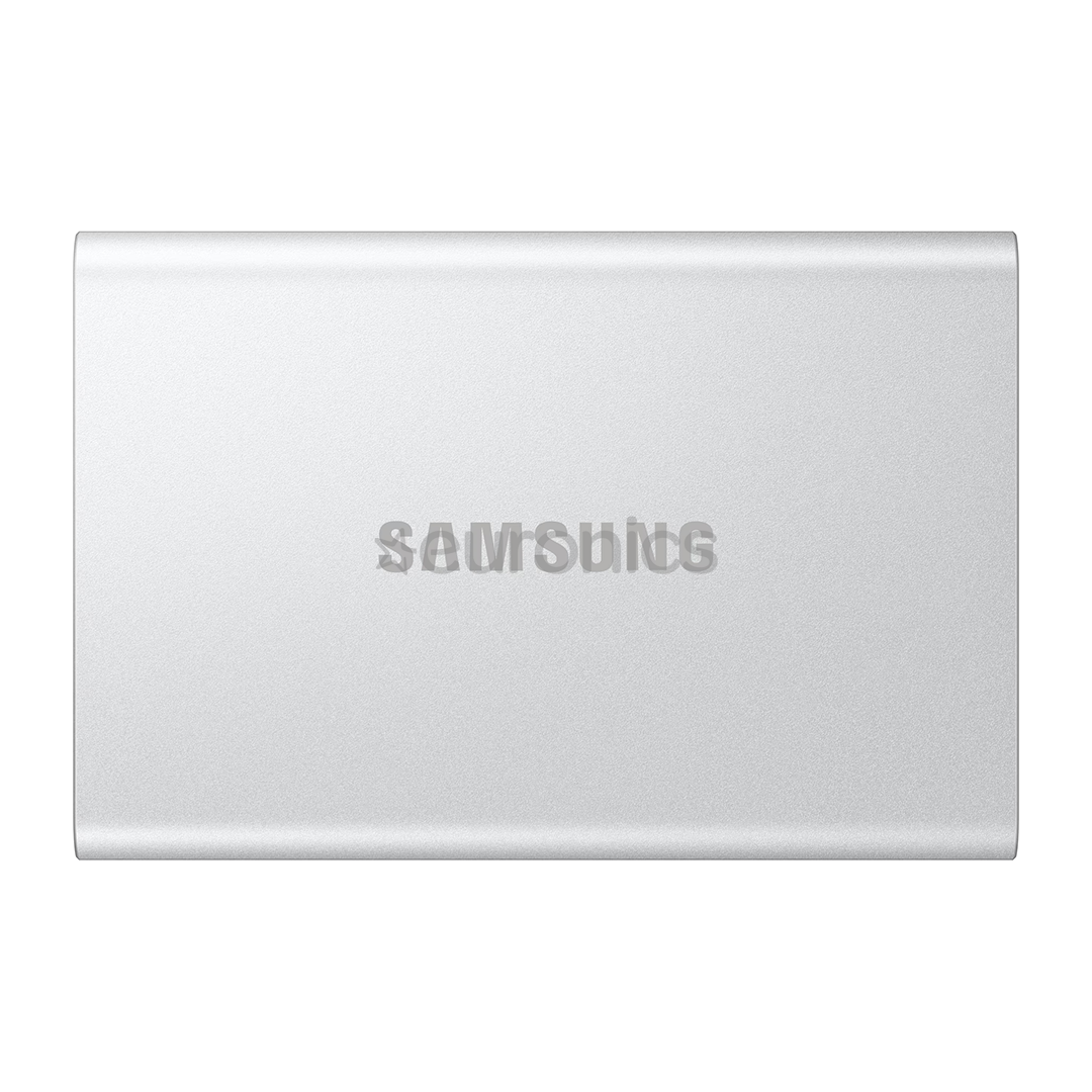 Samsung Portable SSD T7 Resurrected, 2 ТБ, USB 3.2 Gen 2, серебристый - Внешний накопитель SSD