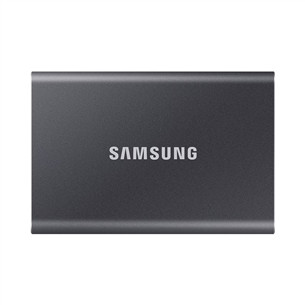 Samsung Portable SSD T7, 4 TB, USB 3.2 Gen 2, pelēka - Ārējais SSD cietais disks MU-PC4T0T/WW
