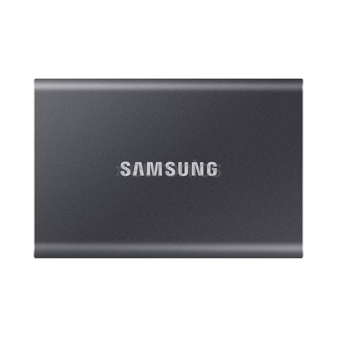 Samsung Portable SSD T7, 4 TB, USB 3.2 Gen 2, gray - External SSD
