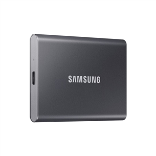 Samsung Portable SSD T7, 4 TB, USB 3.2 Gen 2, серый - Внешний накопитель SSD