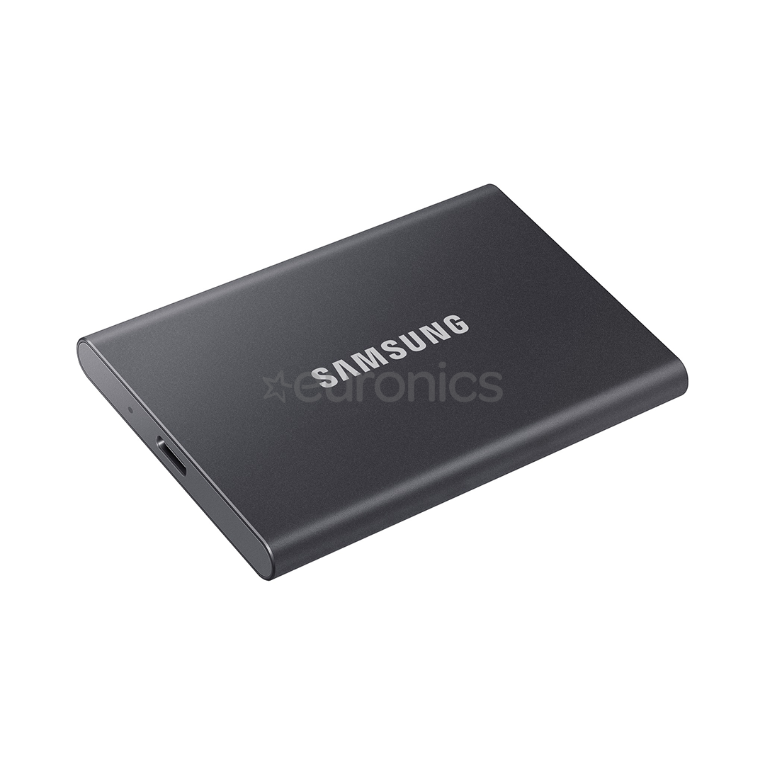 Samsung Portable SSD T7, 4 TB, USB 3.2 Gen 2, серый - Внешний накопитель SSD