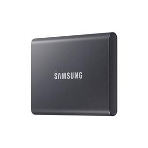 Samsung Portable SSD T7, 4 TB, USB 3.2 Gen 2, серый - Внешний накопитель SSD