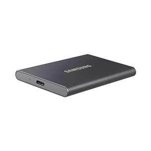 Samsung Portable SSD T7, 4 TB, USB 3.2 Gen 2, серый - Внешний накопитель SSD