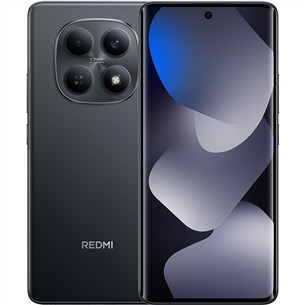 Xiaomi Redmi Note 15, 6 GB, 128 GB, melna - Viedtālrunis