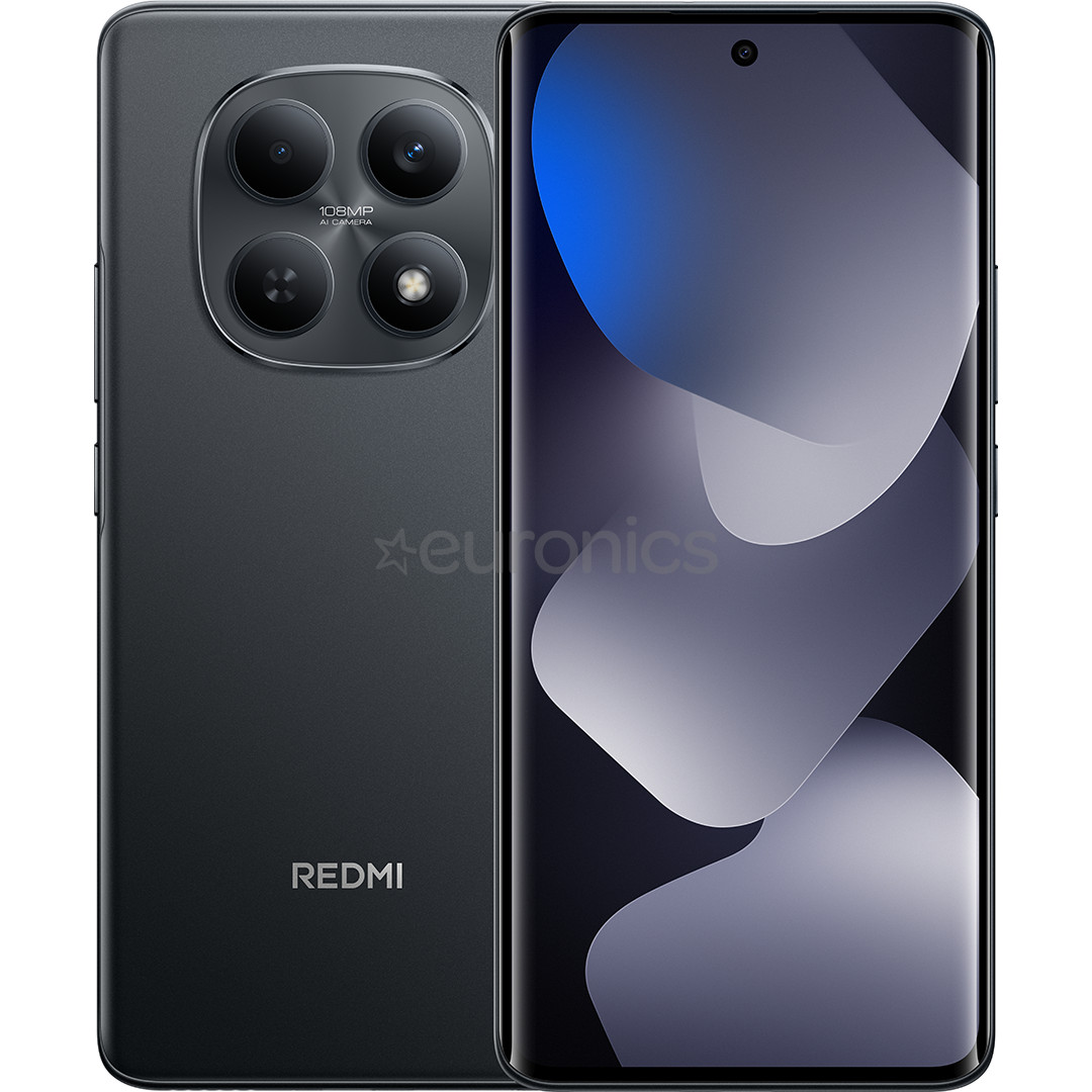 Xiaomi Redmi Note 15, 8 GB, 256 GB, black - Smartphone