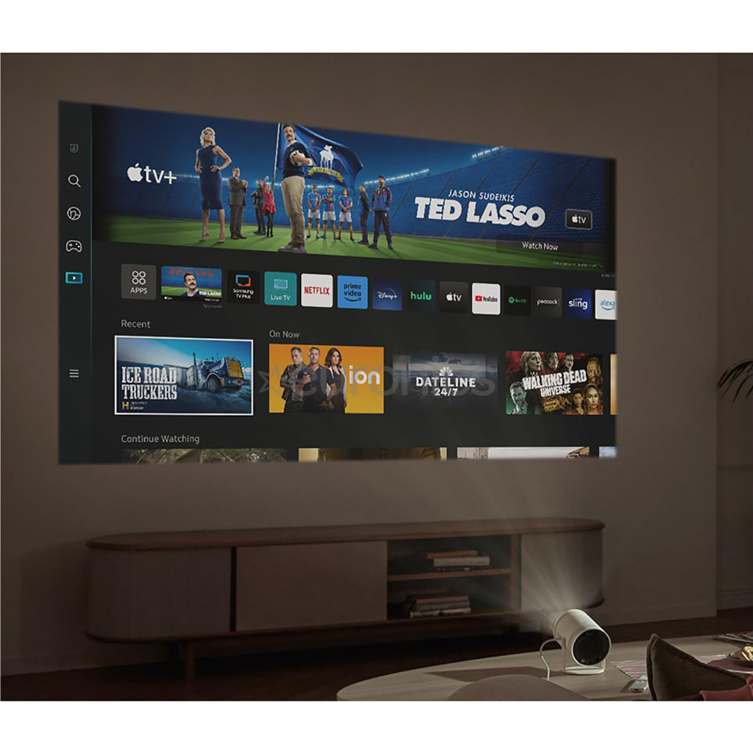 Samsung The Freestyle (Gen 2), 30-100", белый/зеленый - Комплект с проектором