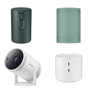 Samsung The Freestyle (Gen 2), 30-100", белый/зеленый - Комплект с проектором