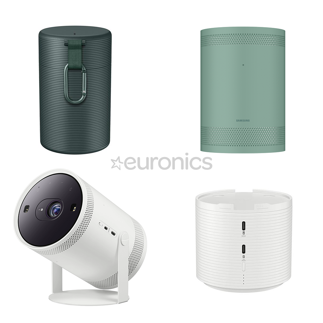 Samsung The Freestyle (Gen 2), 30-100", white/green - Smart projector bundle