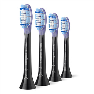 Philips Premium Gum Care, 4 pcs, black - Spare brush heads HX9054/88