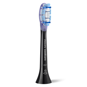 Philips Premium Gum Care, 4 gab., melna - Uzgaļi elektriskajai zobu birstei