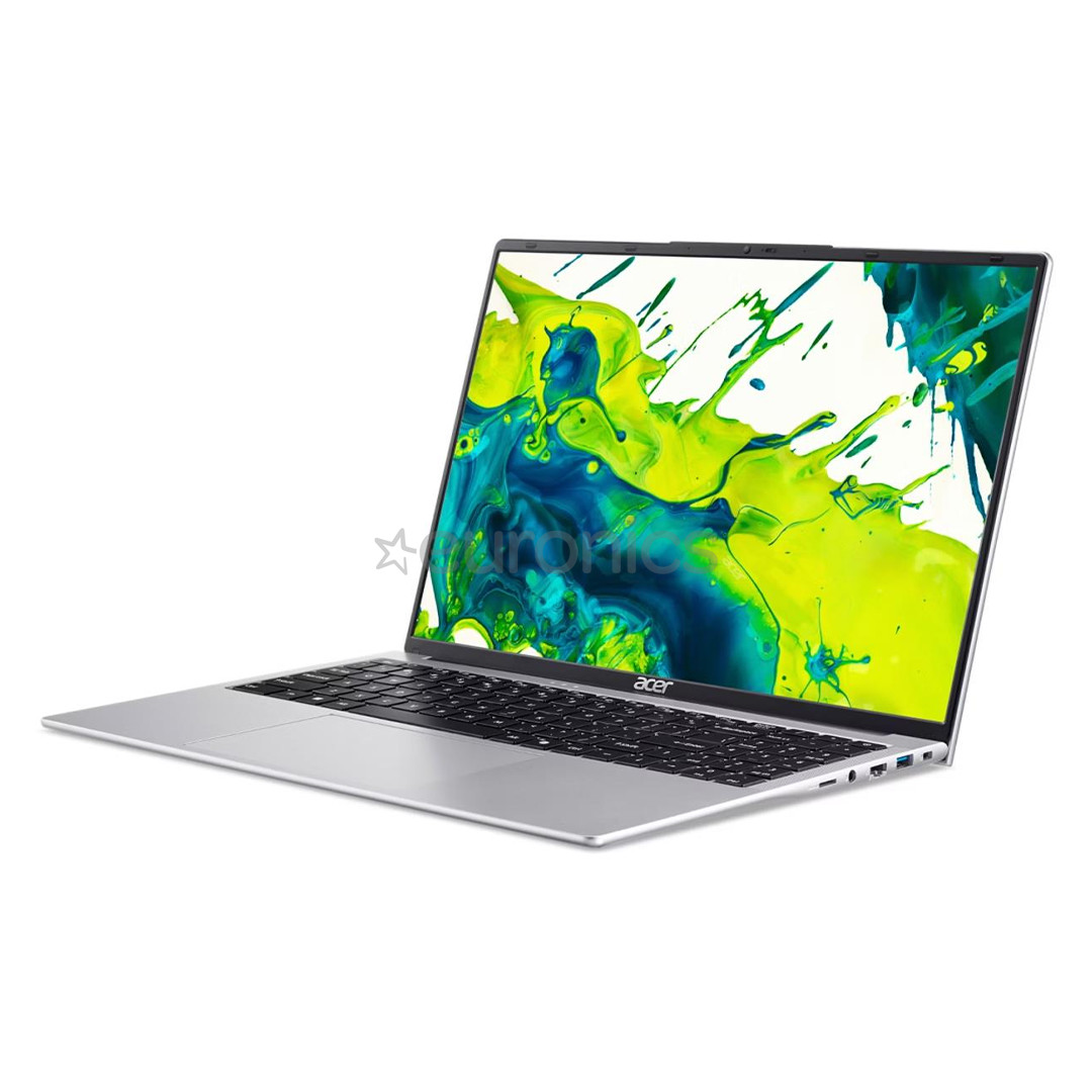 Acer Aspire Lite 16, 16'', WUXGA, Core 5, 16 GB, 512 GB, ENG, sudraba - Portatīvais dators