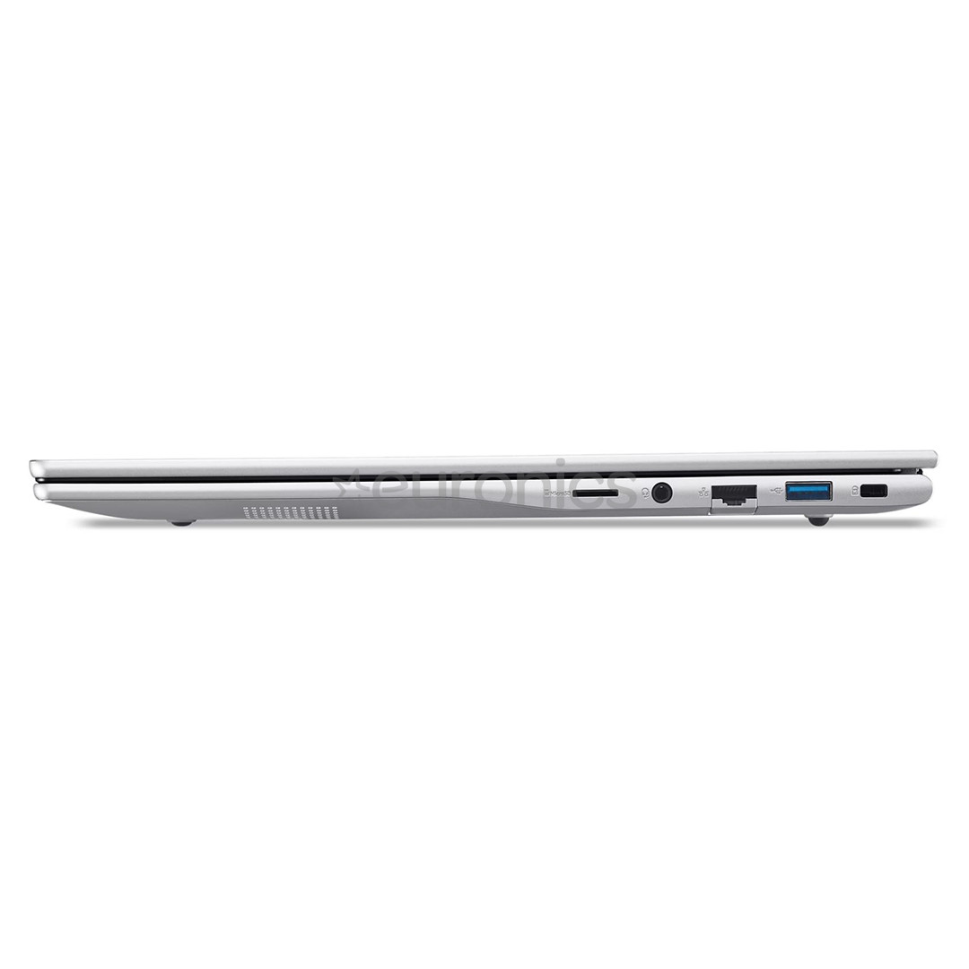 Acer Aspire Lite 16, 16'', WUXGA, Core 5, 16 GB, 512 GB, ENG, sudraba - Portatīvais dators