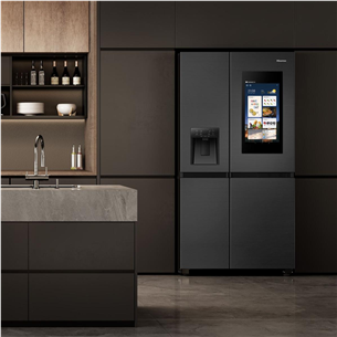 Hisense, NoFrost, 614 L, height 179 cm, black - SBS Refrigerator