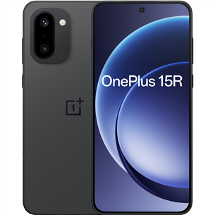 OnePlus 15R, 12 GB, 256 GB, charcoal black - Smartphone 5011116967