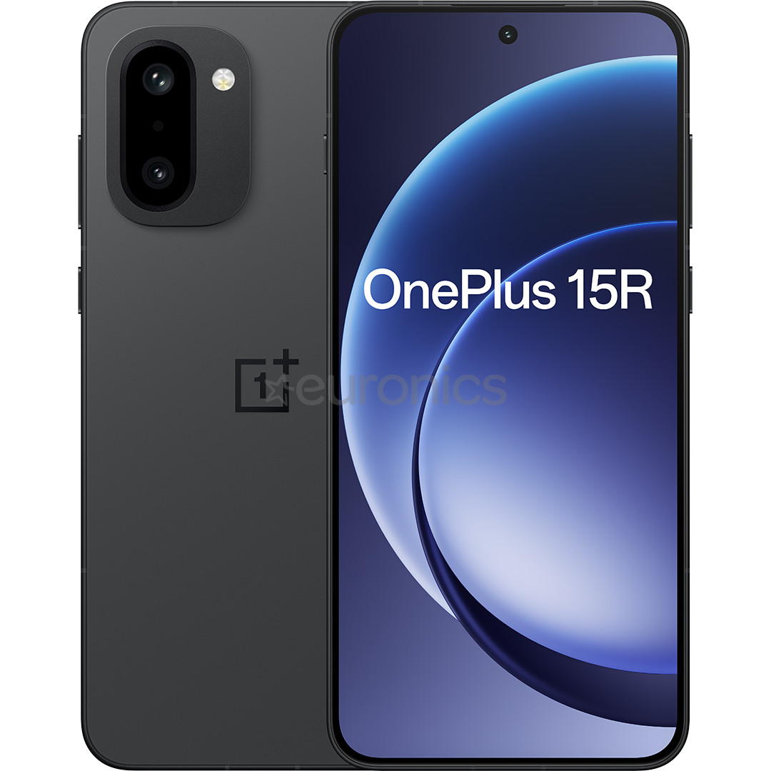 OnePlus 15R, 12 ГБ, 256 ГБ, черный - Смартфон