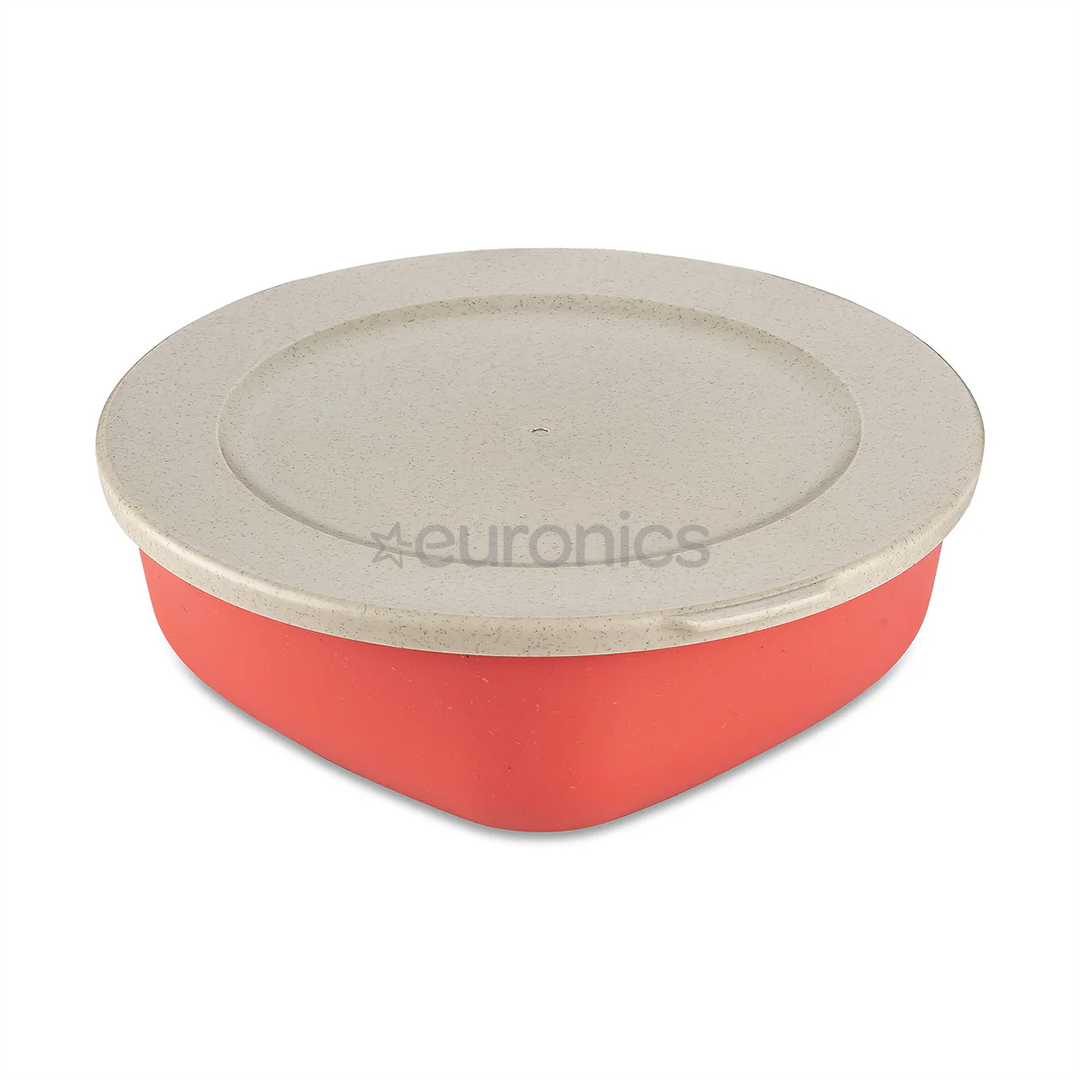 Koziol CONNECT BOX 1.3 L, coral - Box with lid