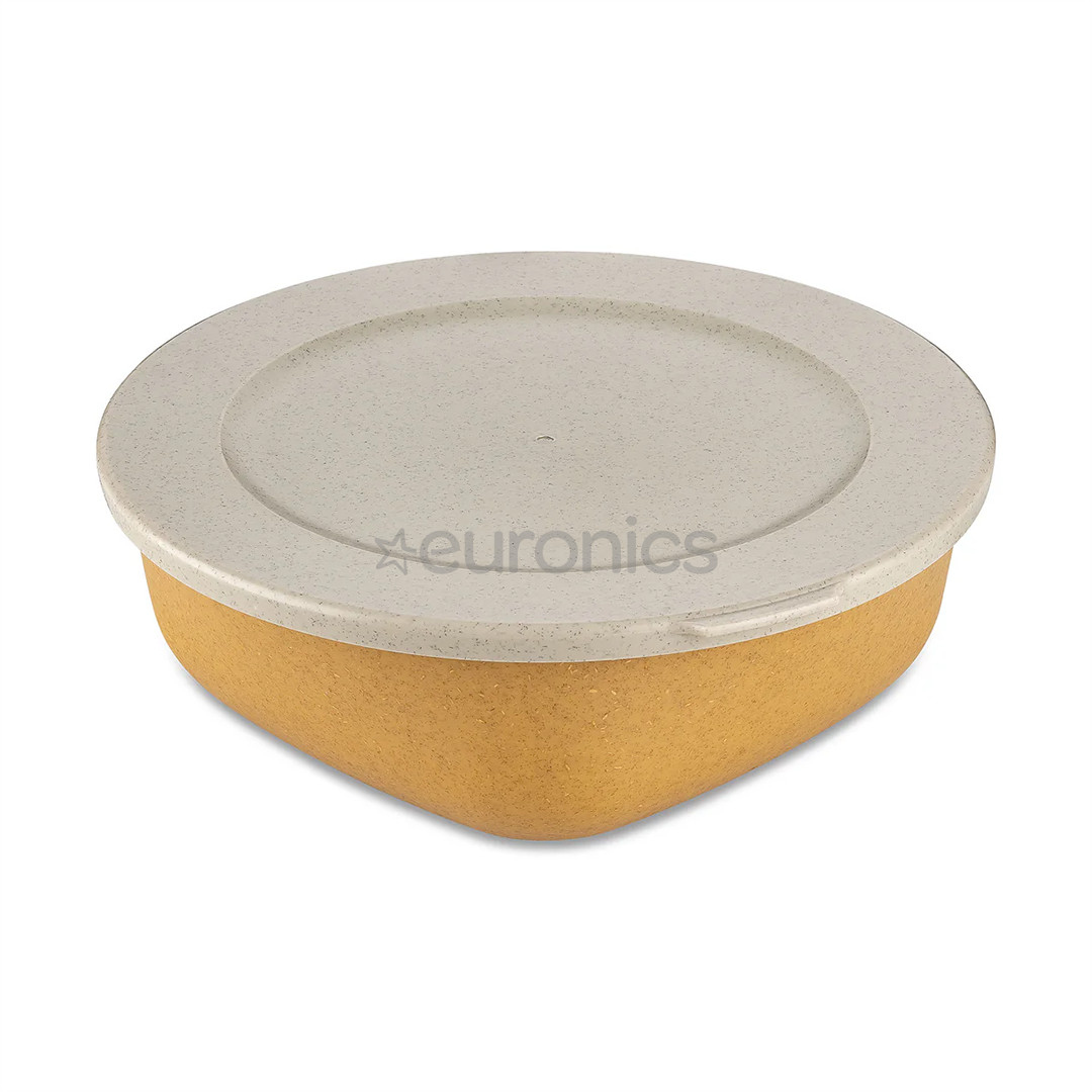 Koziol CONNECT BOX 1.3 L, brown - Box with lid