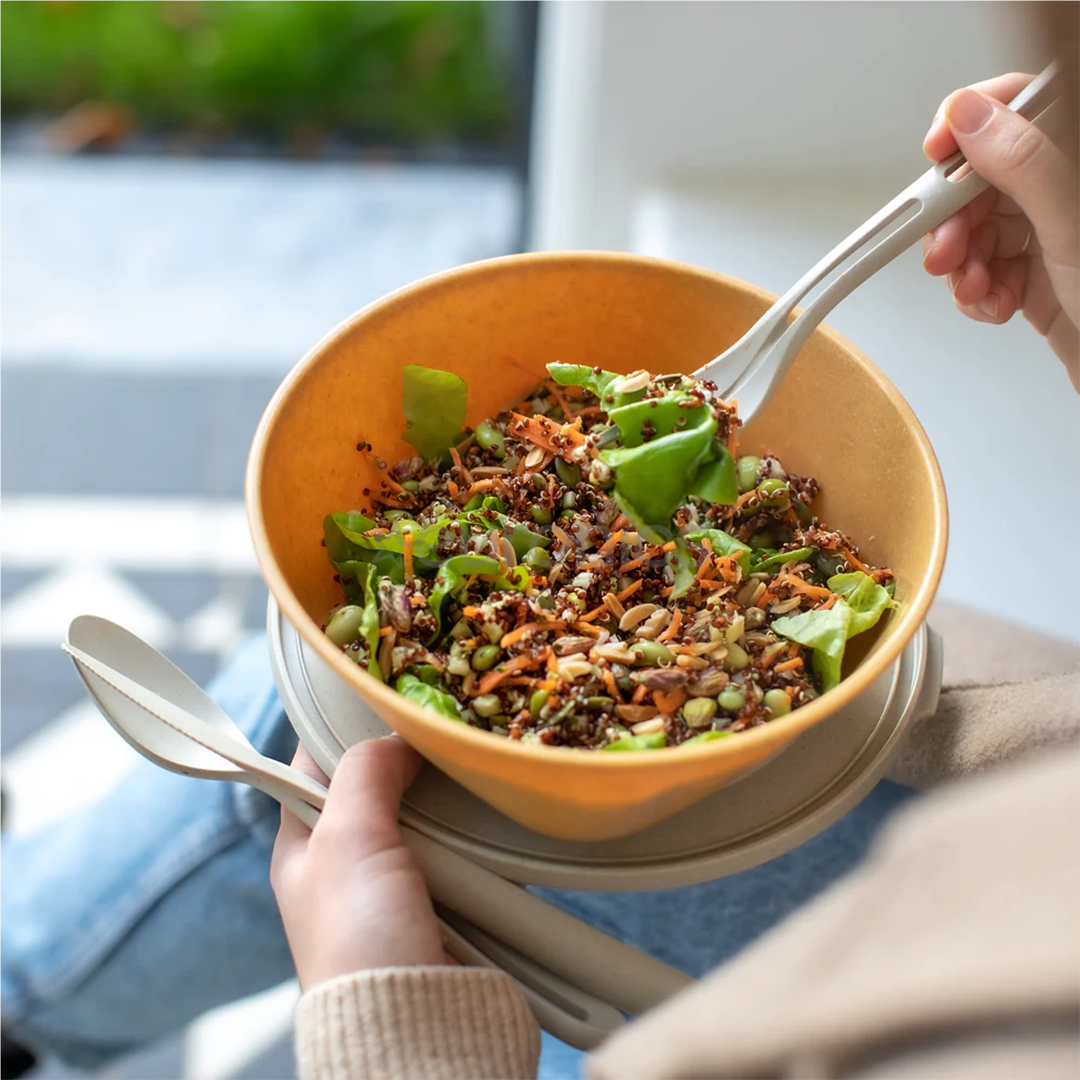 Koziol CONNECT BOX 1.3 L, brown - Box with lid