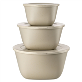 Koziol CONNECT BOX SET STOCKHOLM, set of 3, light brown - Box set